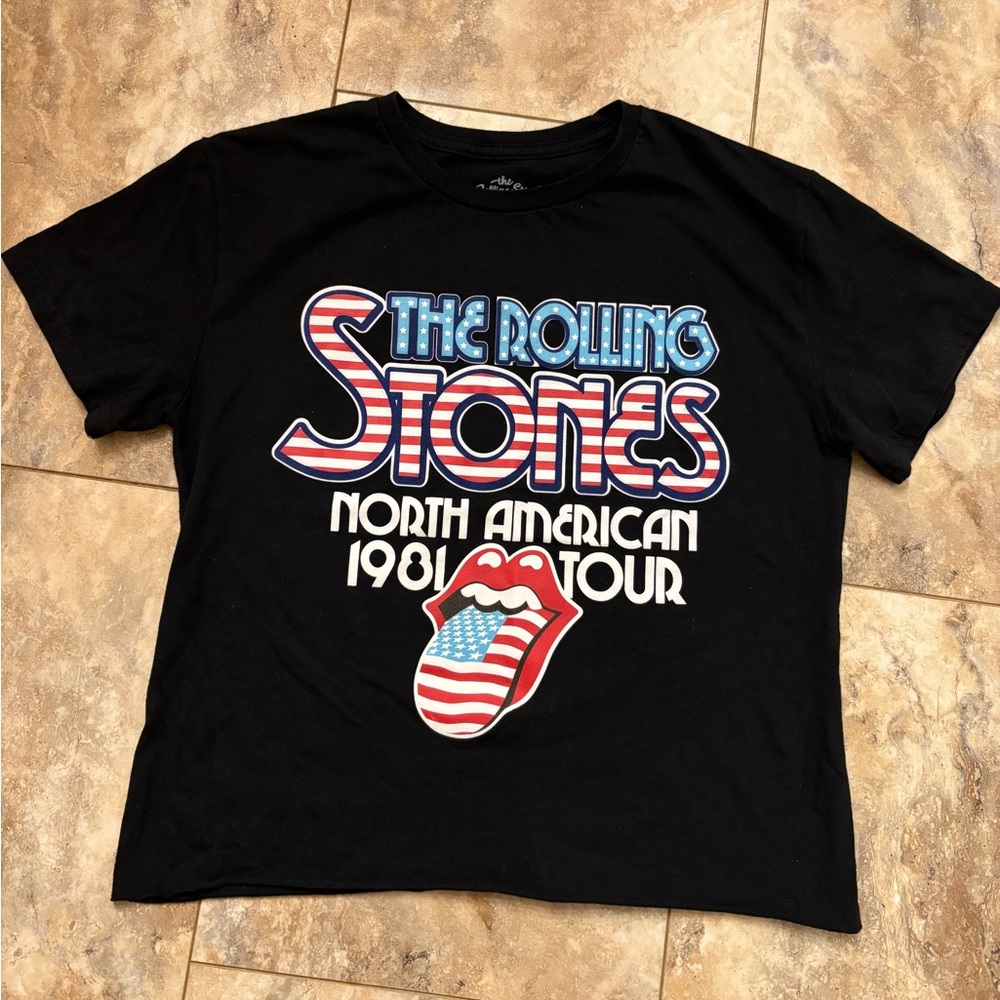The Rolling Stone North American 1981 Tour
Rock N' Roll Short Sleeve T-Shirt L